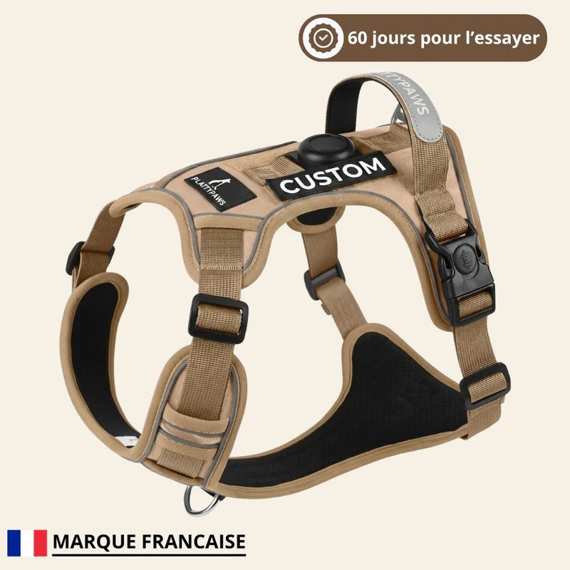 Harnais WoofWalk Marron